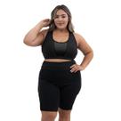 Kit C/ 2 Conjuntos Blackout Moda Fitness Top E Short Feminino Plus Size Kit C/ 2 Conjuntos Blackout Moda Fitness Top E Short Feminino Plus Size