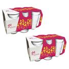 Kit c/2 Copo Aurora SM Nadir 270ml Jogos de 6 peças Kit c/2 Copo Aurora SM Nadir 270ml Jogos de 6 peças