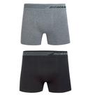 Kit C/2 cuecas boxer sem costura rioman