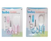 Kit C/2 Cuidado Baby Azul e Branco + Rosa e Branco - Buba