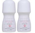Kit c/2 desodorantes roll on giovanna baby blanc vanilla 50ml