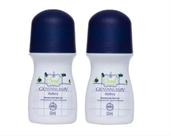Kit c/2 desodorantes roll on giovanna baby blueberry 50ml