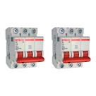 Kit C/2 - Disjuntor Steck ''Din'' Tripolar 32A. C Kit C/2 - Disjuntor Steck ''Din'' Tripolar 32A. C