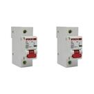 Kit C/2 - Disjuntor Steck Din Unipolar 100A Sd61 C10Ka Kit C/2 - Disjuntor Steck Din Unipolar 100A Sd61 C10Ka
