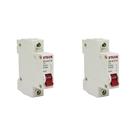 Kit C/2 - Disjuntor Steck Din Unipolar 70A Sd61 C4,5Ka Kit C/2 - Disjuntor Steck Din Unipolar 70A Sd61 C4,5Ka