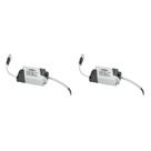 Kit C/2 - Driver Reator Fonte P/Painel Led Blumenau 24W