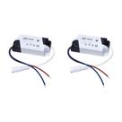 Kit C/2 - Driver Reator Fonte para Led Com Conector 48W A...