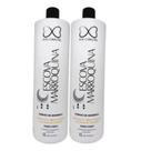 Kit C/2 Escova Marroquina Extrato de Mandioca Dois Corações 1L