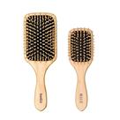 Kit c/ 2 Escovas de Cabelo Belliz Almofadada Cerdas de Madeira Reduz Frizz Kit c/ 2 Escovas de Cabelo Belliz Almofadada Cerdas de Madeira Reduz Frizz