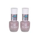 Kit c/2 Esmaltes Ana Hickmann Bege Be Free Tauane Hipoalergênico