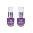 Kit c/2 Esmaltes Ana Hickmann Violeta Be Free Carlotta Hipoalergênico