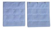 Kit C/ 2 Extensores Para Sutiã Possui 9 Fechos Colchetes 6cm