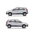 Kit C/ 2 Faixas Laterais Adesivo Compatível Ford Fiesta