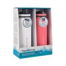 Kit c/2 Garrafas Térmicas Thermo Flask Aço Inoxidável 710 ml