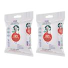 Kit c/ 2 Lenço Umedecido Limpa Chupeta e Bicos 60un - LIKLUC