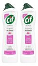 Kit C/2 Limpador Cremoso Cif Limpeza Milagrosa Floral 450ml