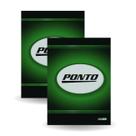 Kit c/ 2 Livros Ponto Controle Horário Funcionários Anual