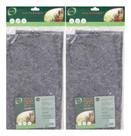 Kit C/2 Manta Drenagem 0,50cmx1m Cinza Geolia Kit C/2 Manta Drenagem 0,50cmx1m Cinza Geolia