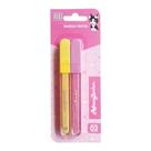 Kit C/2 Marca Textos Rebecca Bonbon Amarelo e Rosa