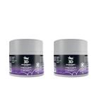 Kit c/2 mascara magic color 3d nutritherapy 300g