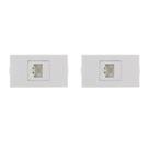 Kit C/2 - Modulo Peesa Alfa 1416 Tomada(s) Tel Rj11 Jack