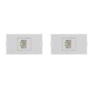 Kit C/2 - Modulo Peesa Alfa 1416 Tomada Tel Rj11 Jack