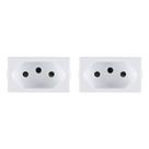 Kit C/2 - Modulo Peesa Alfa 1441 Tomada 10A