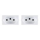 Kit C/2 - Modulo Peesa Alfa 1441 Tomada 10A