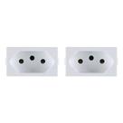 Kit C/2 - Modulo Peesa Alfa 1445 Tomada 20A Kit C/2 - Modulo Peesa Alfa 1445 Tomada 20A