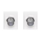 Kit C/2 - Modulo Pial Pop Tomada P/Tv Lg060 Branco