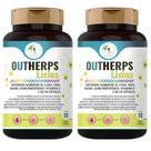 Kit C/2 Outherps Lisina + Vit C B3 B5 B6 E Zinco - Fits Life