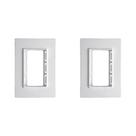 Kit C/2 - Placa Conjunto Modular Ilumi Vivaz 4X2 - 3 Modu... Kit C/2 - Placa Conjunto Modular Ilumi Vivaz 4X2 - 3 Modu...