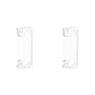 Kit C/2 - Placa Pial Pop Branca 4X2 (Cega) Lgp20