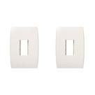 Kit C/2 - Placa Soprano Ilus 4X2 (1 Modulo Vertical) 5Tg... Kit C/2 - Placa Soprano Ilus 4X2 (1 Modulo Vertical) 5Tg...