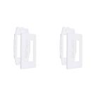 Kit C/2 - Placa Steck Linha Stella Branca 4X2 - 3 Modulos...