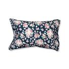 Kit C/ 2 Portas Travesseiros Matelado - 70cm x 50cm - Cor: Floral Marinho - Segunda Casa Kit C/ 2 Portas Travesseiros Matelado - 70cm x 50cm - Cor: Floral Marinho - Segunda Casa