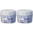 Kit C/2 Portier Ciclos B-tox Violet Matizadora 250g Original