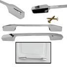Kit c/2 Puxadores para armários e móveis Criativa 160mm e Parafusos Cr Kit c/2 Puxadores para armários e móveis Criativa 160mm e Parafusos Cr