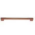 Kit c/ 2 Puxadores Plásticos para Gavetas e Portas Sense 256mm e Parafusos Cor:COBRE FOSCO