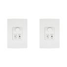 Kit C/2 - Qualitronix Controle Vent/Lamp 1 Lampada-Qv371
