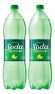 Kit C/2 Refrigerante Antarctica Soda Limão 2l