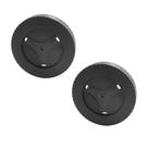 Kit C/2 Rodas 160x32mm Furo 8mm P/ Lavadora Jacto J7000 Original