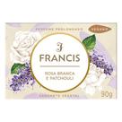 Kit c/ 2 Sabonete barra Francis Rosas brancas patchouli 90g