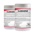 Kit C/2 Sanitizante Fruta Legume Verdura Clorospar Spartan 500g