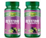 KIT C/2 Semente De Uva Revitrol Resveratrol 60 Caps Unilife