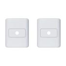 Kit C/2 - Sistema Perlex Branca (Placa 2X2 1Furo) 30Pl6Br