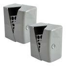 Kit C/2 Suporte Porta Guardanapo Plástico Mesa Balcão Vision Bettanin Superpro Papel Liso