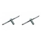 Kit C/2 - Suporte Travessa Marcai Para Lustre Com Nipel - Cl Kit C/2 - Suporte Travessa Marcai Para Lustre Com Nipel - Cl