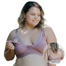 Kit C/ 2 Sutiã Amamentação Plus Size Confortável Sutia Plus