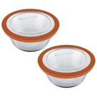 Kit c/2 Tigela Marinex Redonda com Tampa 2,4L - Nadir